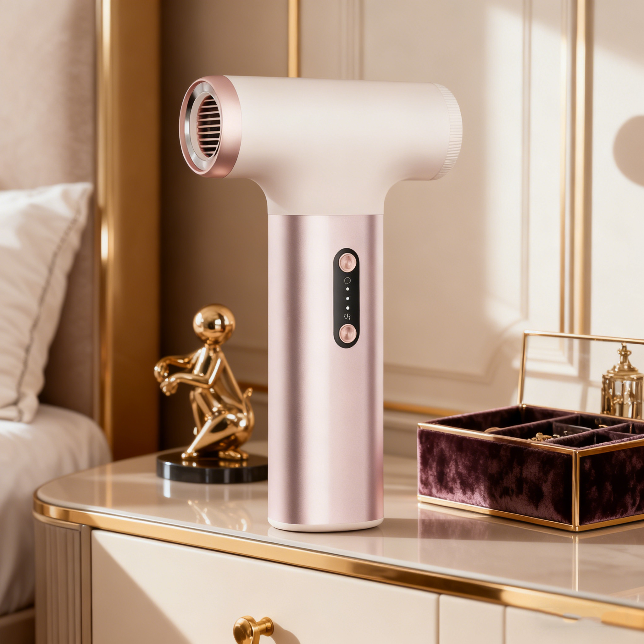 Cordless Mini Hair Dryer – 700W, Brushless Motor