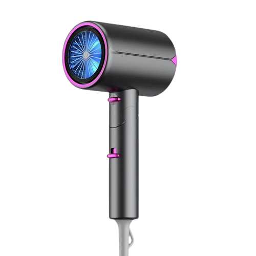 High-Power Ionic Hair Dryer – 2200W, Blue-Light Care