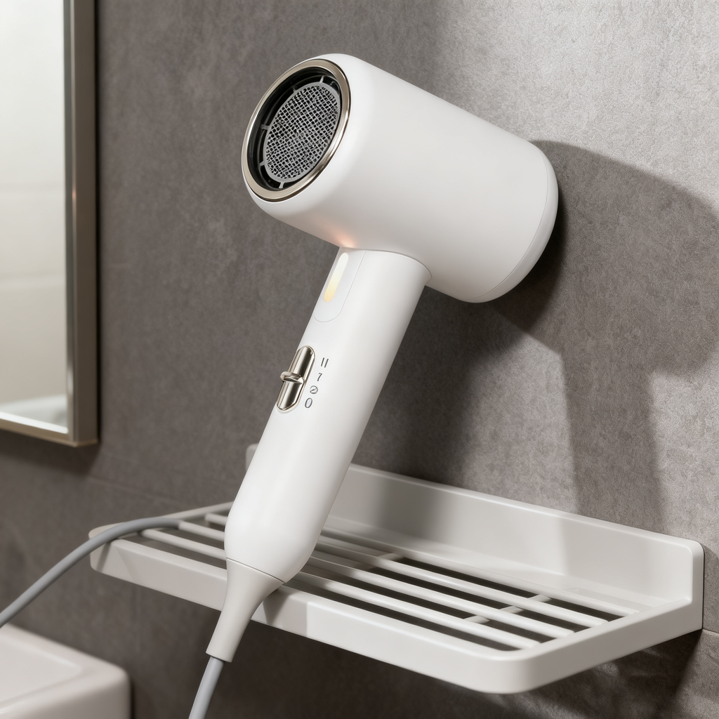 High-Power Ionic Hair Dryer – 2400W, Constant Temperature, Blue-Light Care