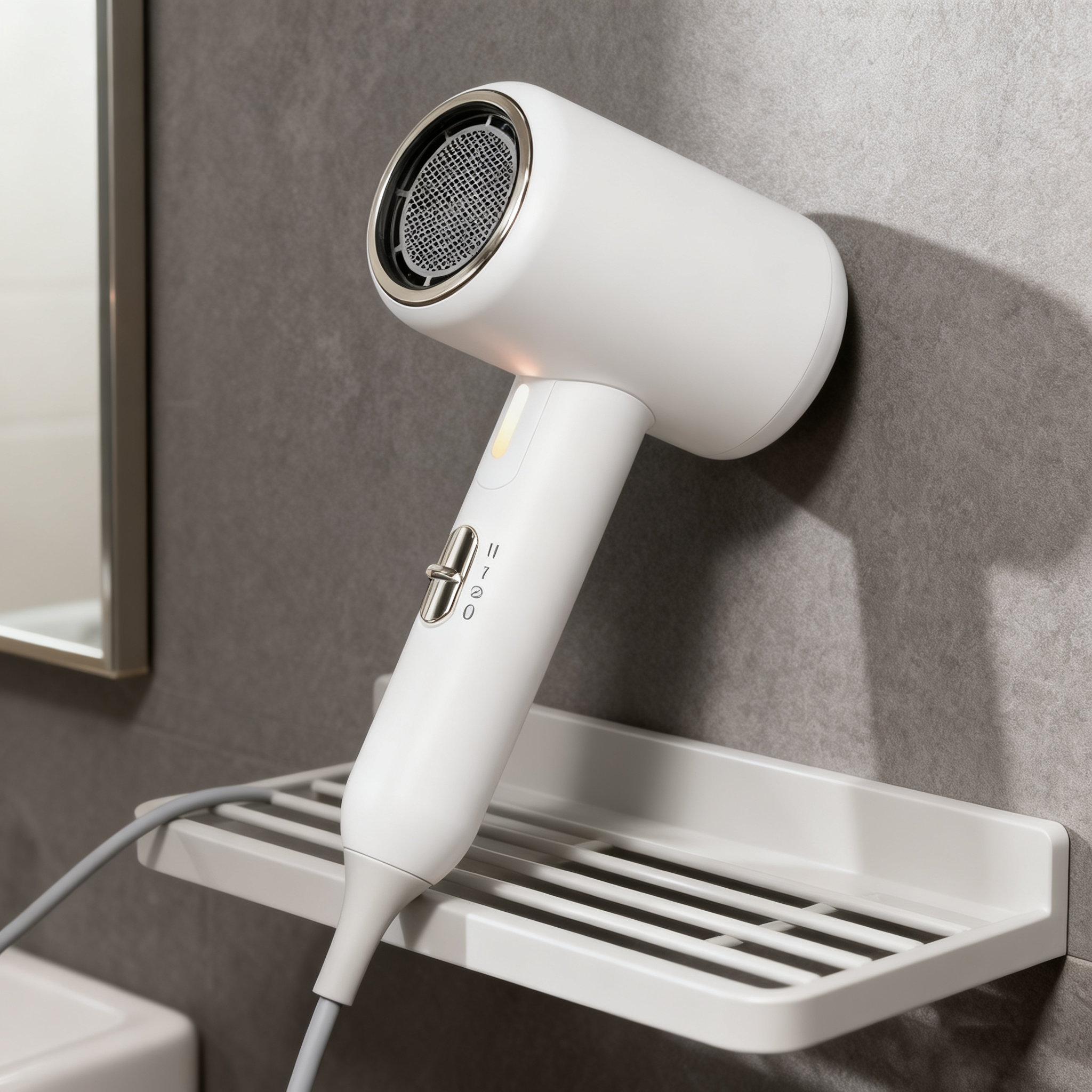 High-Power Ionic Hair Dryer – 2400W, Constant Temperature, Blue-Light Care