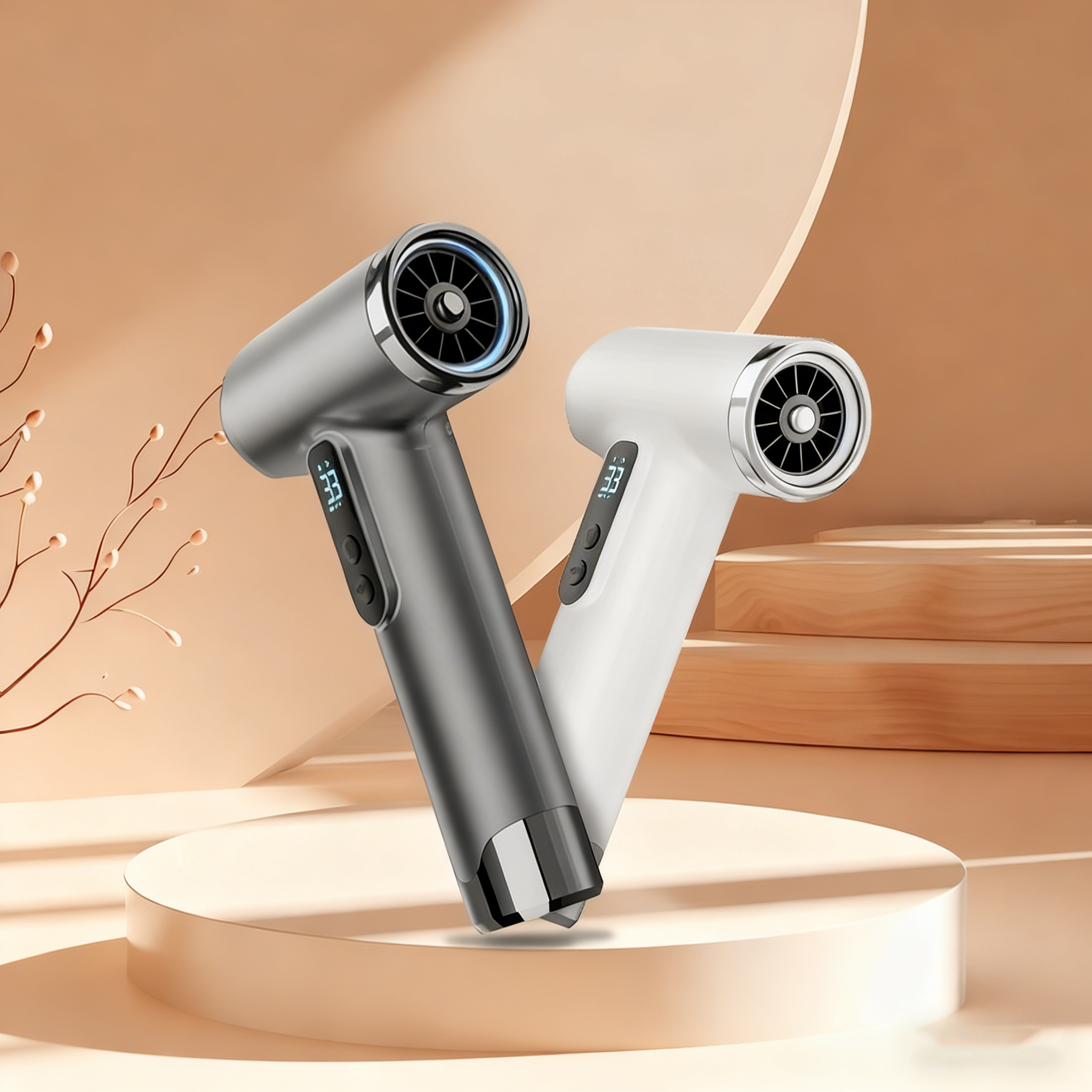 Cordless Mini Hair Dryer – 200W, DC Brushless Motor