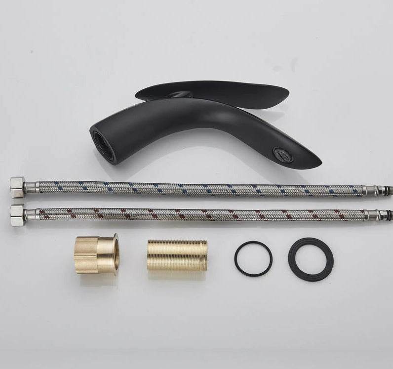 Luxurious modern bathroom faucet