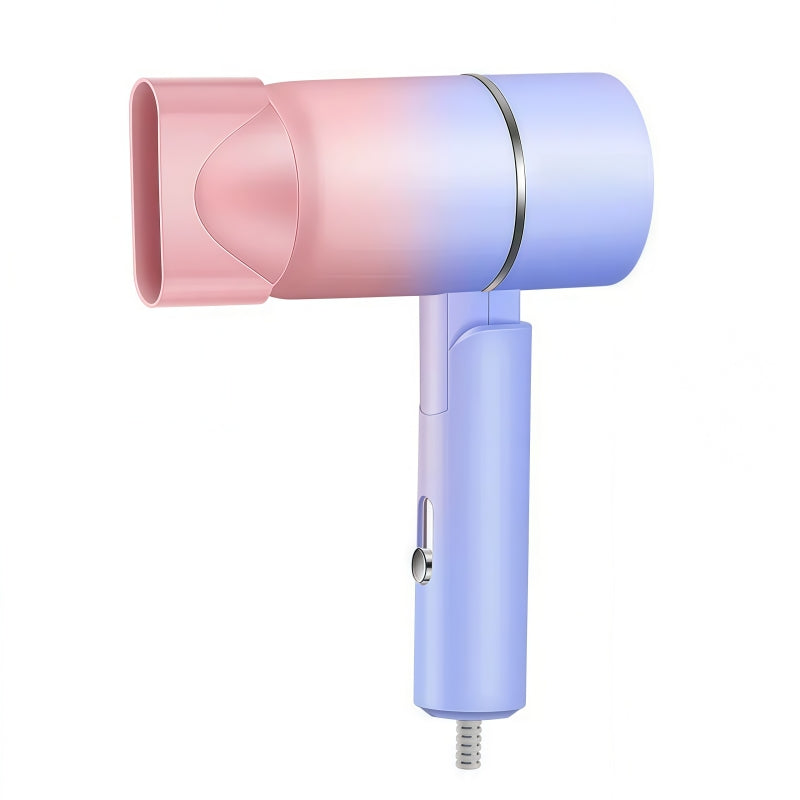 Foldable Hair Dryer – 800W, Blue Light Care