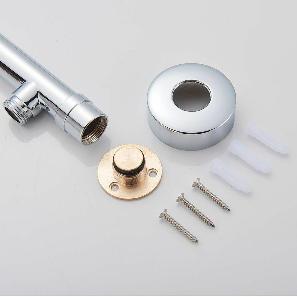 Wall-mounted rain shower ultra-slim